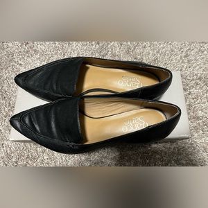 Black Franco Sarto loafers business casual